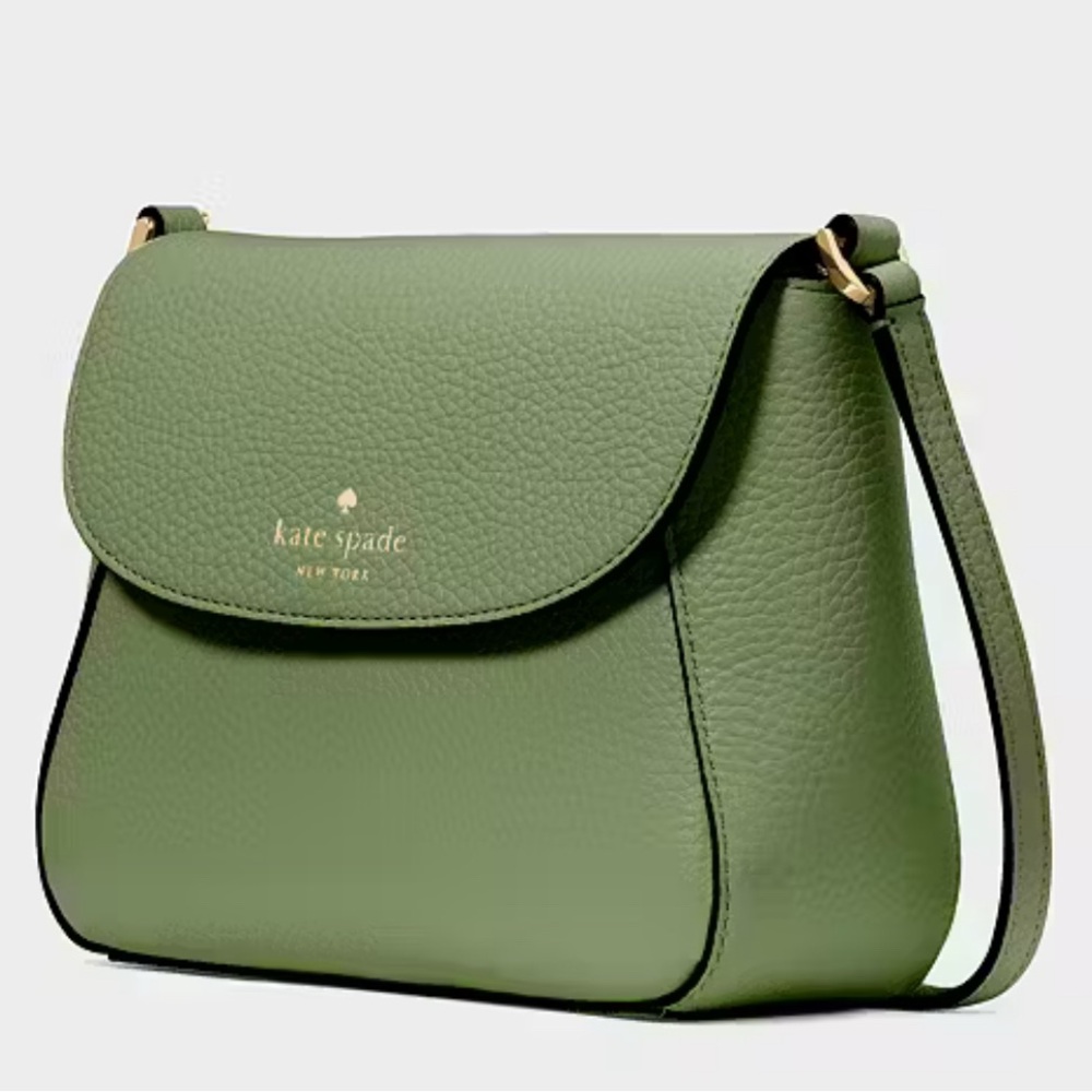 Kate Spade Monica Small Flap Crossbody, Cedar Stand #KF364, MSRP $259 NWT